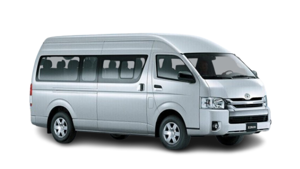 Image of TOYOTA HIACE COMMUTER available for rent in Bali.
