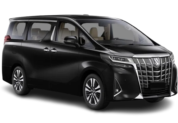Detailed view of the TOYOTA ALPHARD/VELLFIRE for rent.