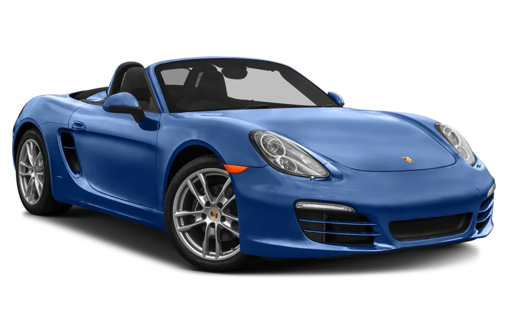 Detailed view of the PORSCHE BOXSTER CONVERTIBLE for rent.