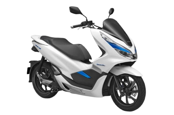 Detailed view of the HONDA PCX for rent.