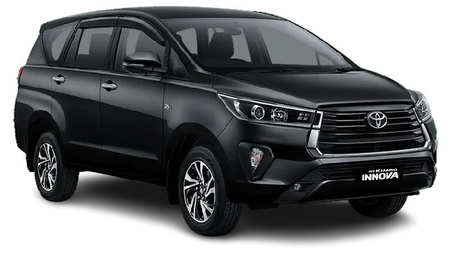 Detailed view of the TOYOTA INNOVA REBORN for rent.
