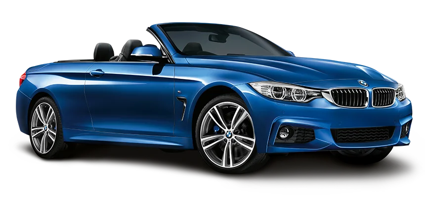 Detailed view of the BMW 428i CONVERTIBLE for rent.